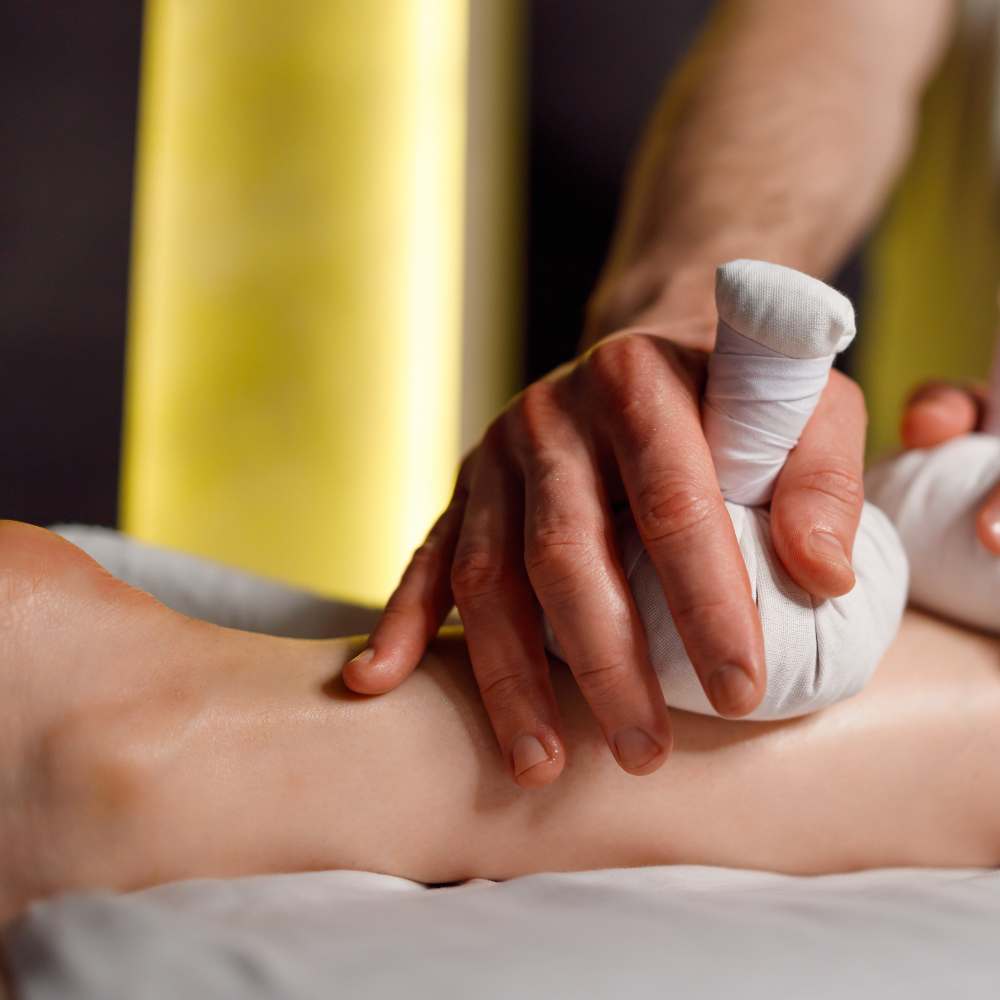 балийский массаж мешочками