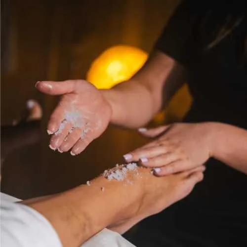 скреб для тела и ног