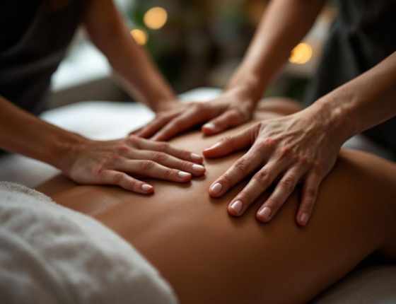 Королевский массаж в 4 руки Харьков