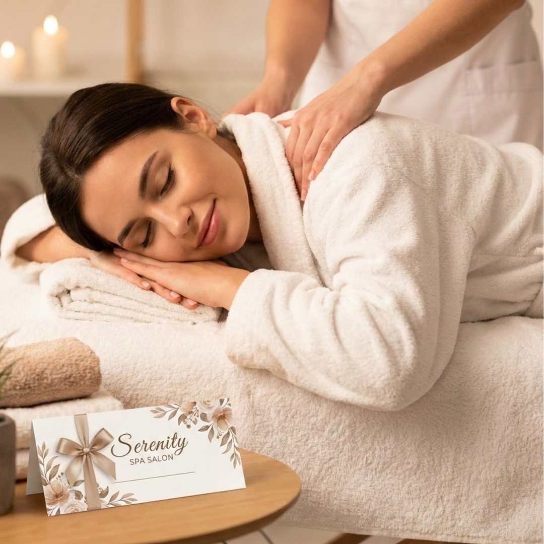 женщина на СПА массаже