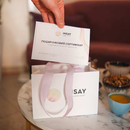 Салон массажа Insay в Харькове сертификат на массаж для женщины